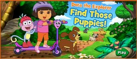 Dora The Explorer - Find Those Puppies - Baby Games For Children