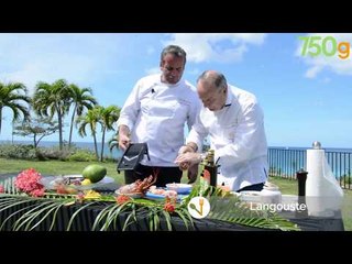 ✈ Langouste à la papaye à Saint-Martin - 750g ✈