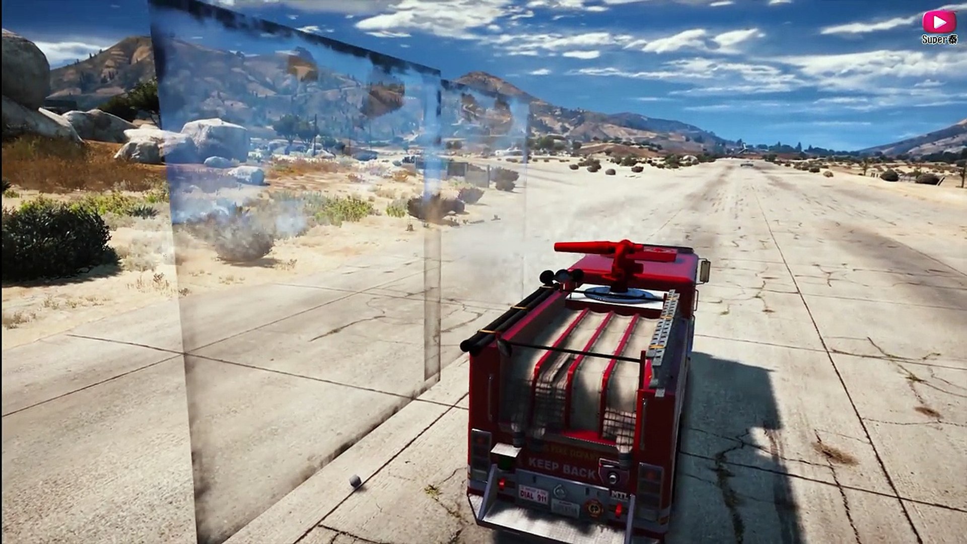 Gta5 消防車水柱可以洗車嗎 實測9個您可能不知道的小細節 Video