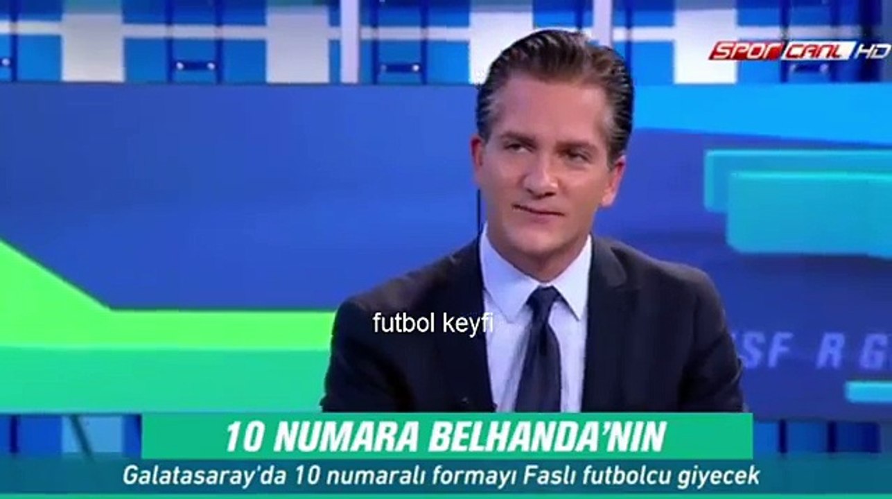 10 numara belhandaya verildiyse geri dönüşü yok güntekin onay galatasaray yorumu
