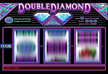 Double Diamond IGT Casino Slot $100 a Spin