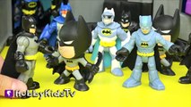 Batman CLONE Machine   Batman FIGHTS Himself! Joker Clones Himself HobbyKidsTV