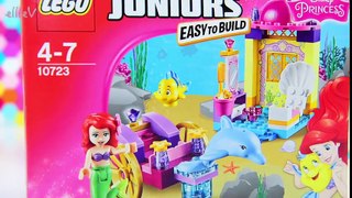 Lego Disney Princess Junior Ariel's Dolphin Carriage Build Review Silly Play Kids Toys
