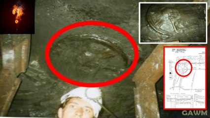300 Million Year Old "Chariot Wheel" Found Deep In Mine?