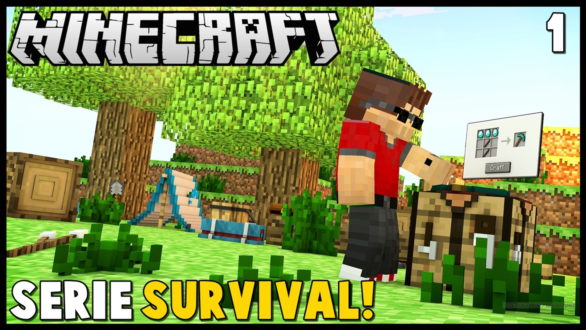 Minecraft- Serie Survival - O Recomeço!