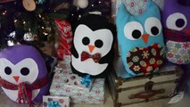 DIY SUPER CUTE Penguin & Owl Pillows | Easy Gift Ideas | ANN LE