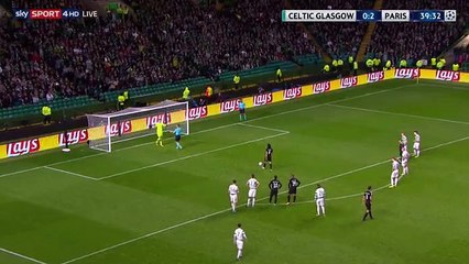 Cavani  (Penalty) Goal HD - Celtic	0-3	Paris SG 12.09.2017