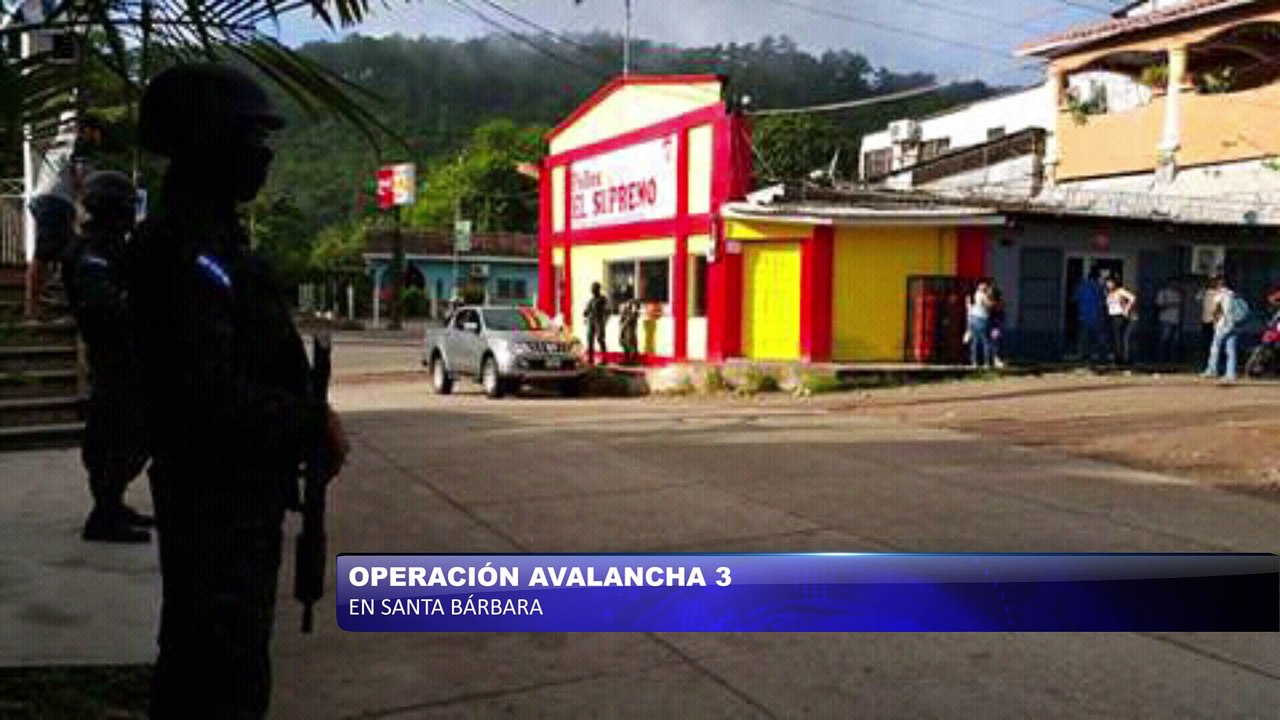 Operación avalancha 3 en Santa Barbara
