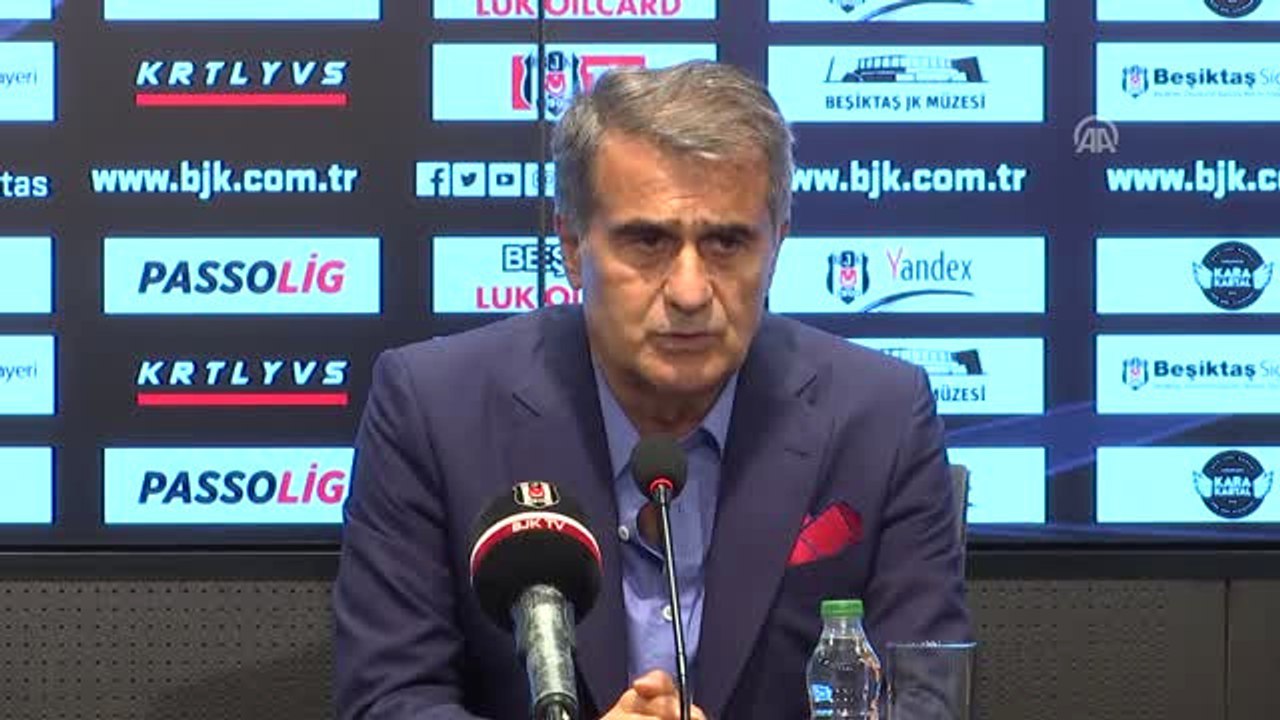 Beşiktaş Teknik Direktörü Güneş Gruptaki Dört Takım İçinde En İyi Futbolu Oynamak İstiyoruz