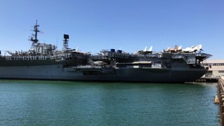 USS Midway (CV-41) in San Diego, California