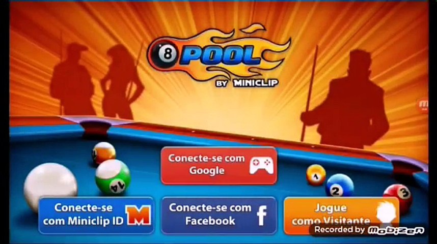 COMO COLOCAR MIRA INFINITA NO 8 BALL POOL COM LOGIN DO FACEBOOK 