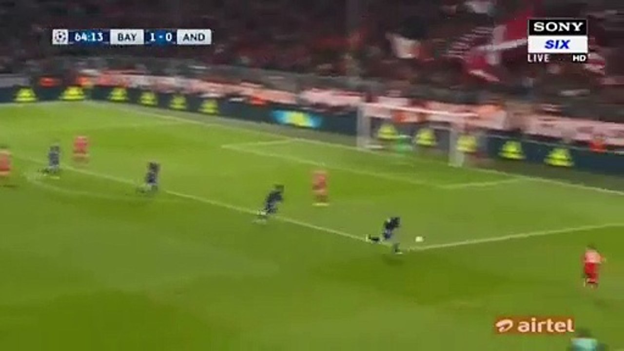 Thiago Alcantara GOAL HD - Bayern Munchen 2-0 Anderlecht 12.09.2017