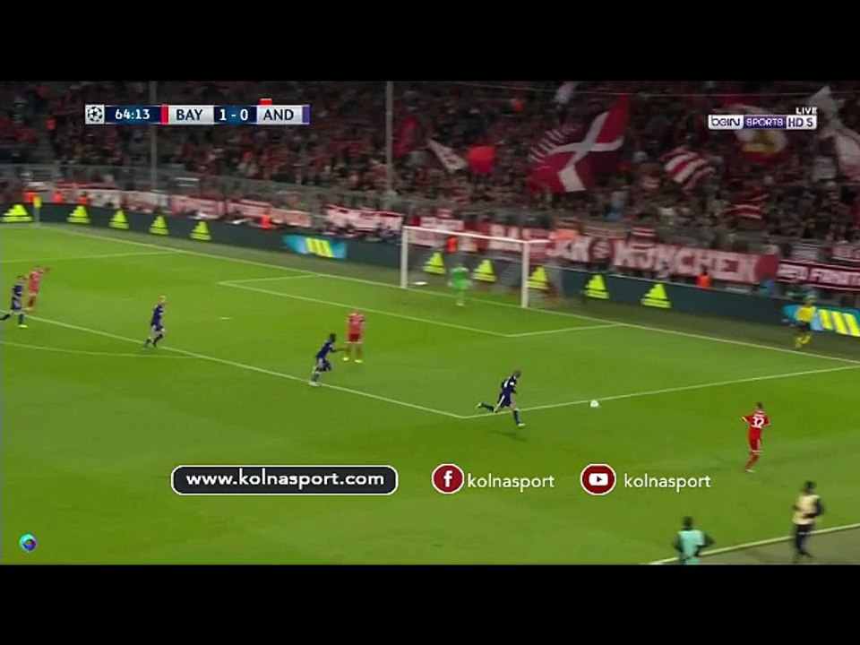 Bayern 2 - 0 Anderlecht # Alcantara