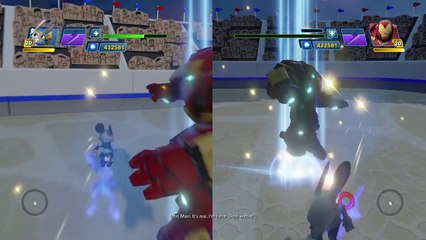 Judy Hopps VS Hulkbuster Disney Infinity 3.0 Toy Box Fight