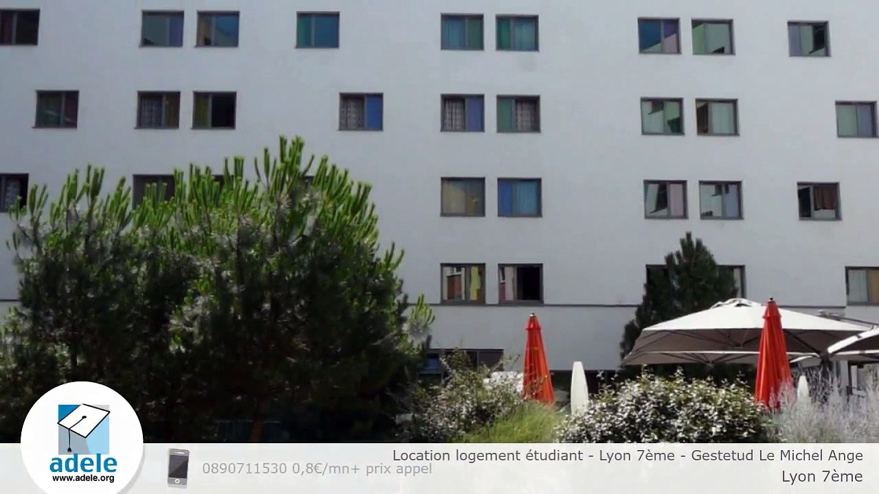 Location logement étudiant - Lyon 7ème - Gestetud Le Michel Ange