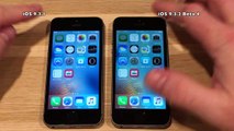 iPhone 5S iOS 9.3.1 vs iOS 9.3.2 Beta 4 / Public Beta 4 Build #13F68 Speed Comparison