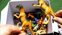 Dinosaur Box Toys, Jurassic Dinosaurs, Safari Animal, Jungle Animals, Spiderman, Batman, Dragons