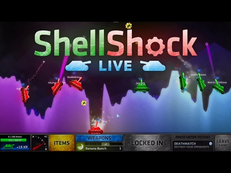 Too Much Damage! - 4v4 Games! - (ShellShock Live)