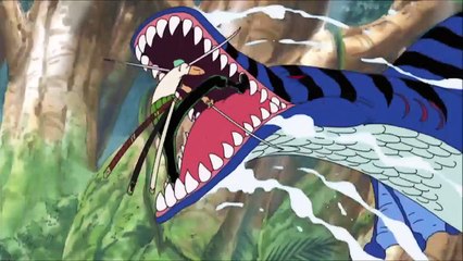 Zoro defeats a Sky Shark - Nami makes fun of Zoro #588