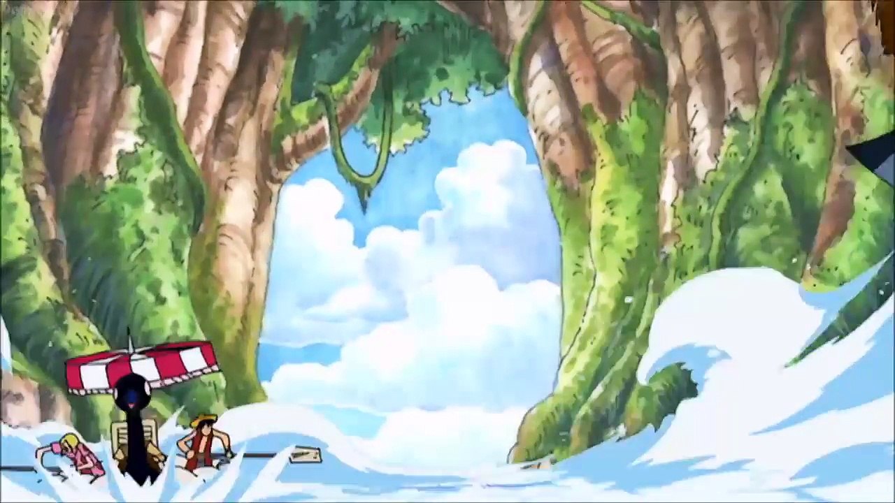 Team Luffy tries to escape from the Traps - Team Zoro arrives at the Sacrifice Altar #586