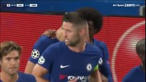 Chelsea 6-0 Karabağ - Maç Özeti izle (12 Eylül 2017)
