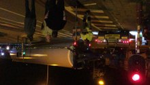 arrivée d'une éolienne à Nivelles