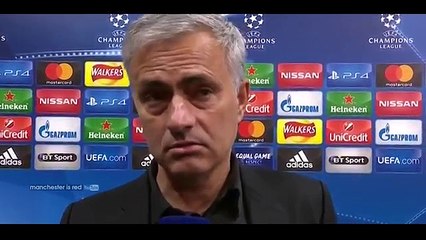 Manchester United vs Basel 3-0 Jose Mourinho Post Match Inteview