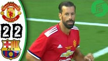 Manchester United Legends vs Barcelona Legends 2-2 - Highlights