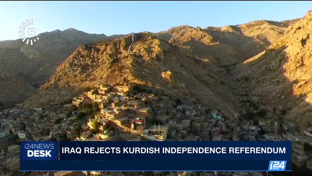 i24NEWS DESK | Iraq rejects Kurdish independence referendum | Tuesday, September 12th 2017