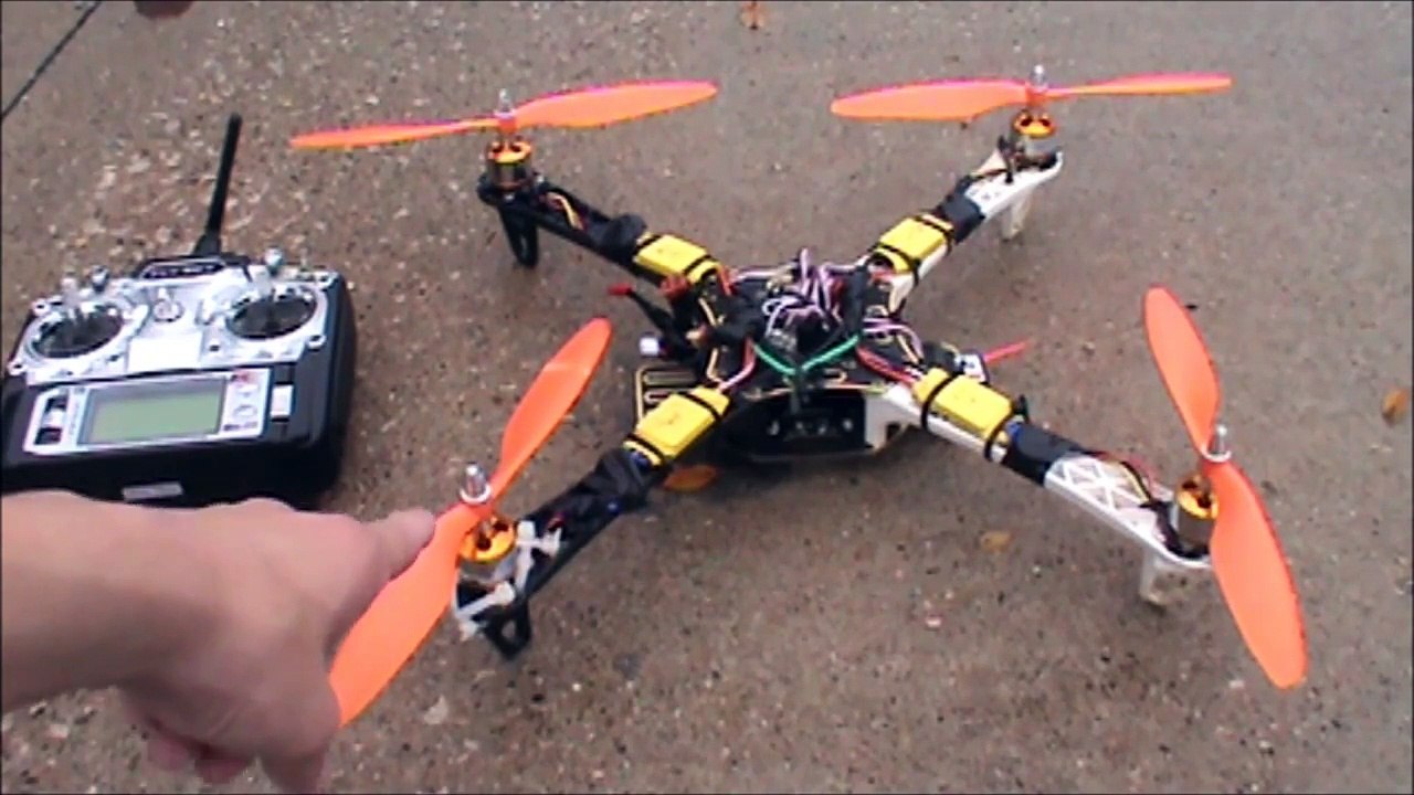 Quick Quadcopter Test Flight KK Multicopter 2.0 Setup