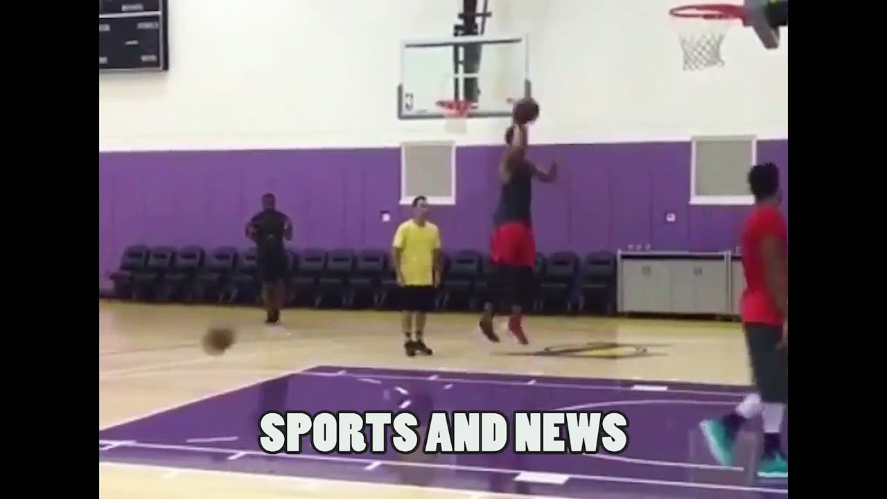Derrick Rose, Kevin Durant, Carmelo Anthony put in Slight Work & John Wall Sick One Hand Flush! 1