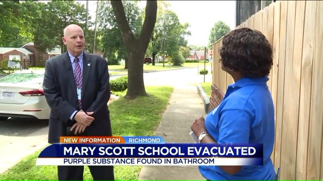 Virginia Elementary School Evacuated Over Mysterious Purple Substance Sprayed in Bathroom