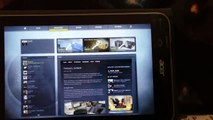 Counter-Strike GO on windows 8 tablet (Acer Iconia W4 gaming)