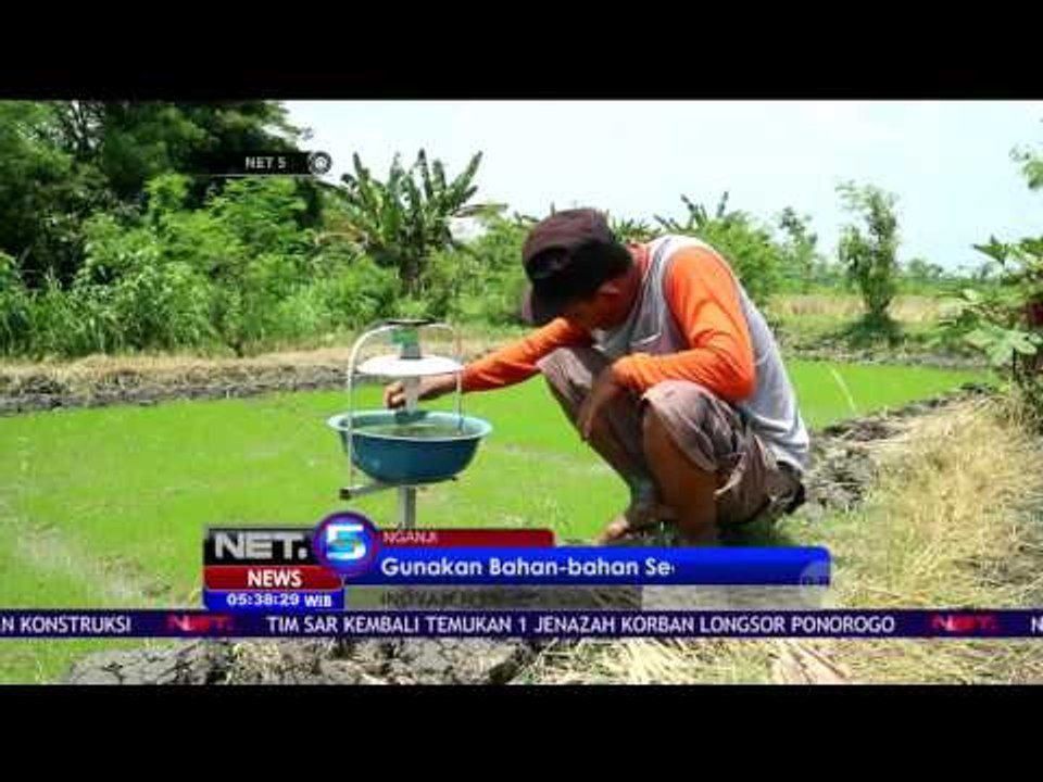 Light Trap, Inovasi Perangkap Serangga Ciptaan Warga Nganjuk - NET5