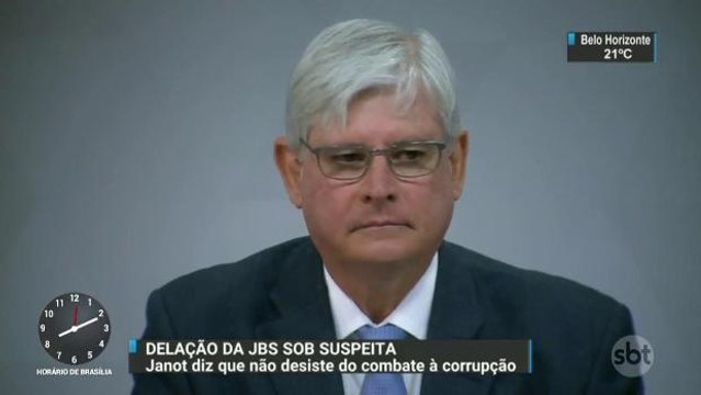 Rodrigo Janot diz que não vai desistir do combate à corrupção