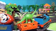 The Good Dinosaur Is Hungry | Thomas and Friends Toys Story Minions Kinder Surprise Eggs D