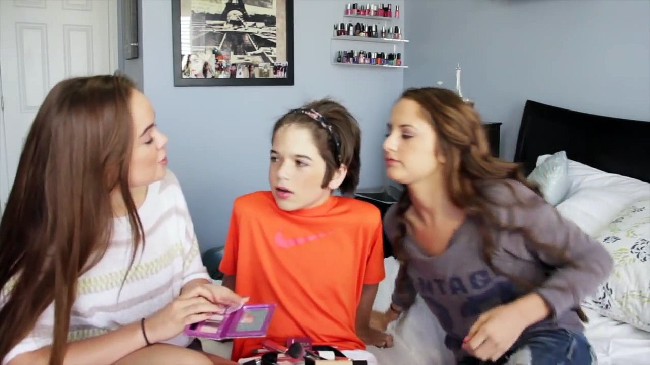 Sisters Do Brothers Makeup!