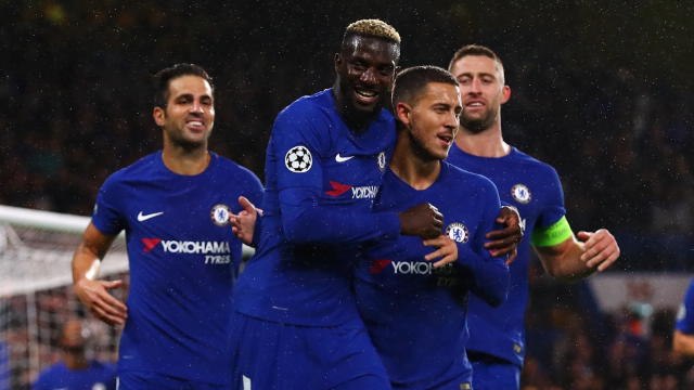 Conte hails 'perfect' Champions League return for Chelsea