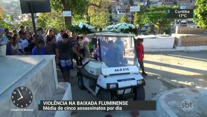Mais de mil pessoas foram assassinadas na Baixada Fluminense