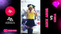 Alice Angel VS Chica - Bendy And The Ink Machine VS FNAF - Battle Cosplay - Musical.ly