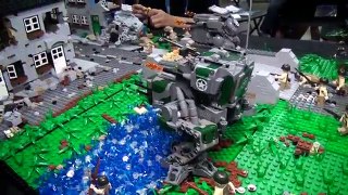 Bataille futuriste réservoir Lego wwii mech |