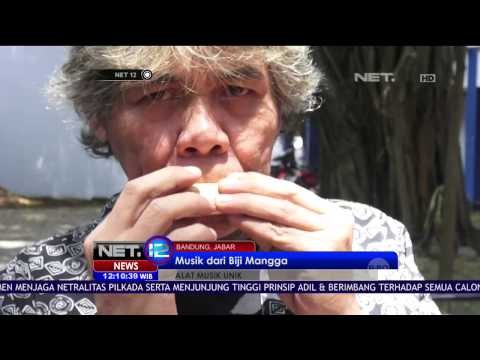 Uniknya Pria di Bandung Ciptakan Alat Musik dari Biji Mangga - NET12