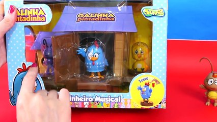 Descargar video: Galinha Pintadinha - Galinheiro Musical Borboletinha Pintinho Amarelinho Brinquedos Toys