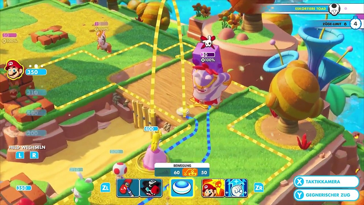 Missionen in World 1  MARIO + RABBIDS KINGDOM BATTLE Part 23