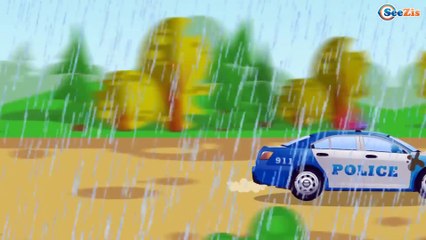 La Voiture de course sur Piste et ses amis Jeu d'assemblage | Voitures de construction Pour Enfants