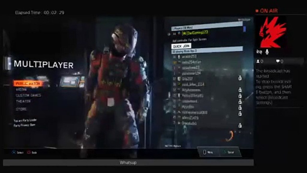 OwlGaming123's Live PS4 Broadcast (47)
