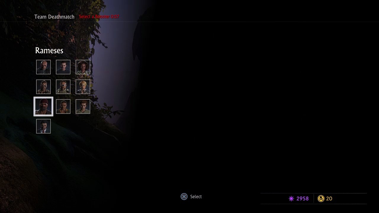 Uncharted 4 Select your character now