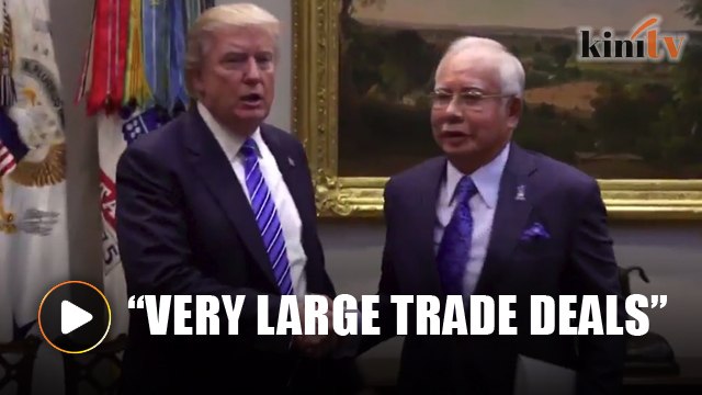 Trump congratulates Najib
