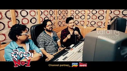 Hero No 1 __ Title Song Studio Making __ Tariq Aziz __ New Odia Movie 2017 - TCP