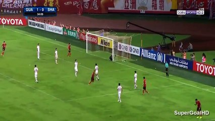 اهداف وركلات ترجيح مباراة غوانزو وشنغهاي اياب ربع نهائي اسيا